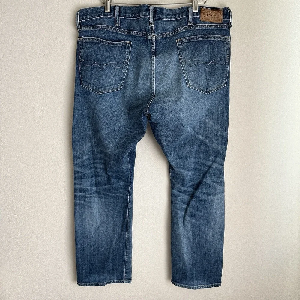 Polo Ralph Lauren Jeans Mens 38x30 Blue Classic Fit Medium Wash Denim